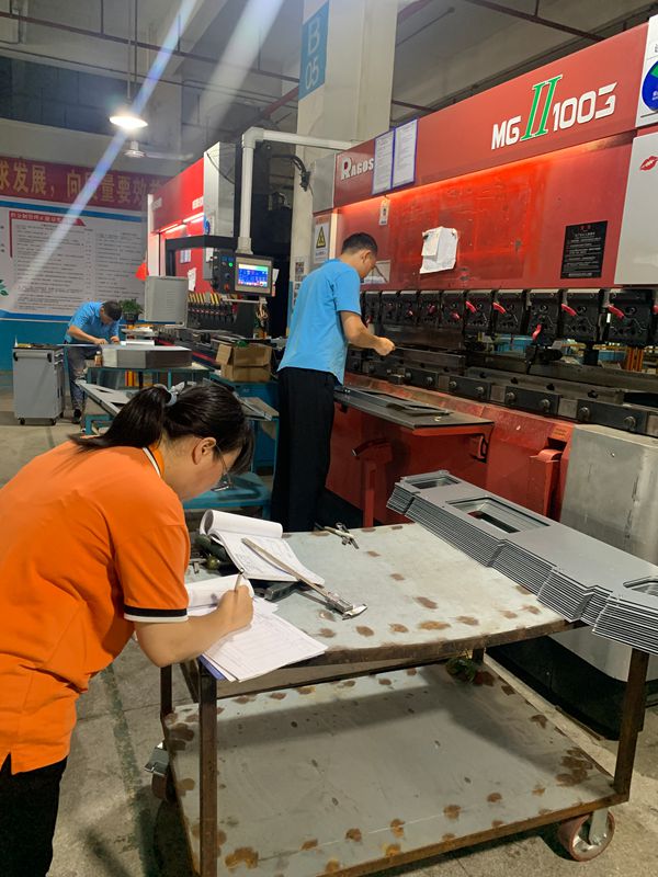 Factory metalwork inspection